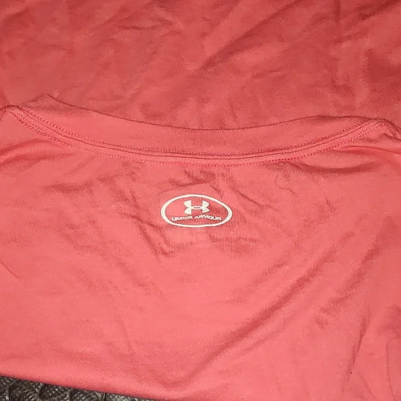 Under Armour Vibrant Orange Long Sleeve Tee - Picture 6 of 7
